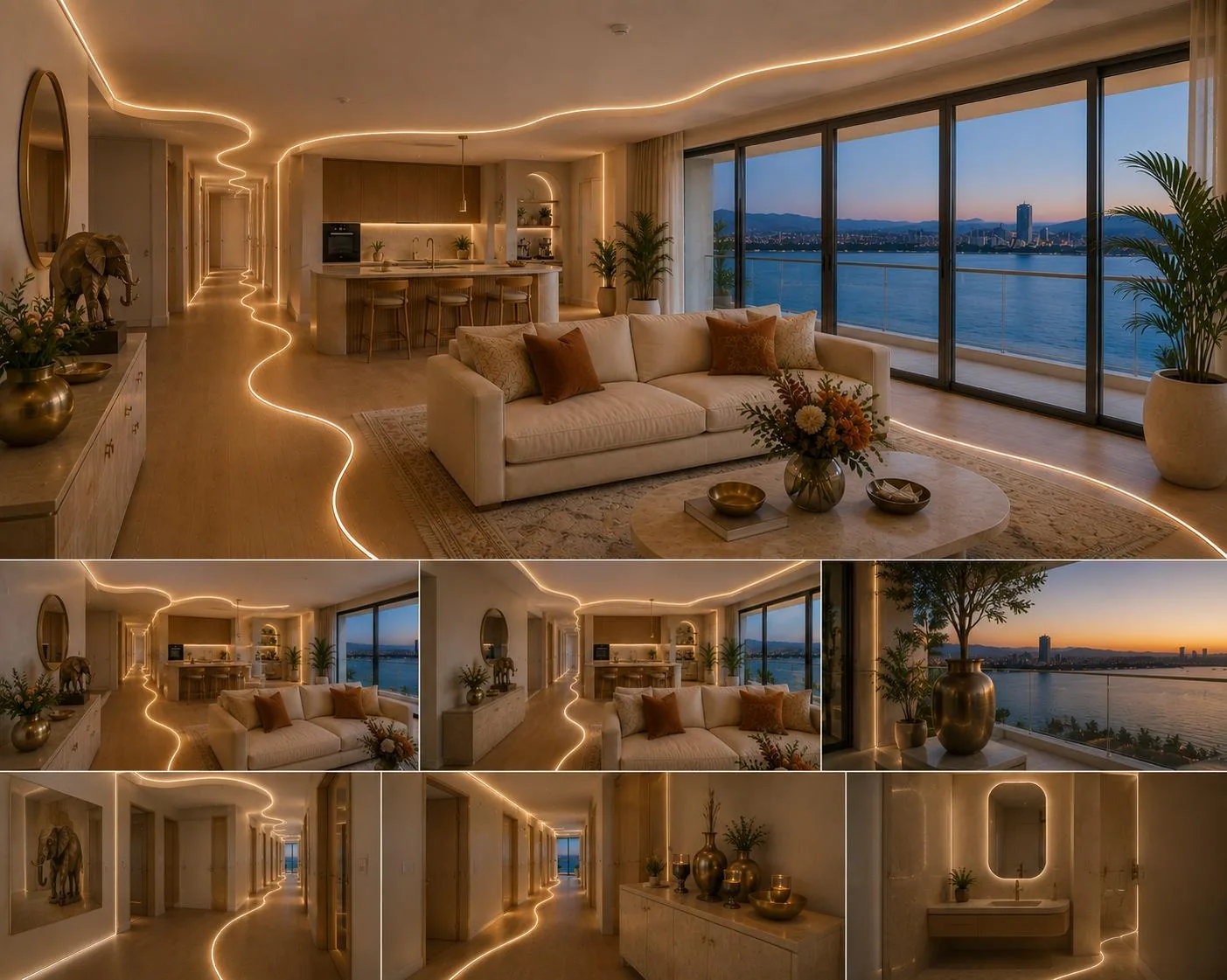 Folkart Nova Penthouse İç Mimarlık