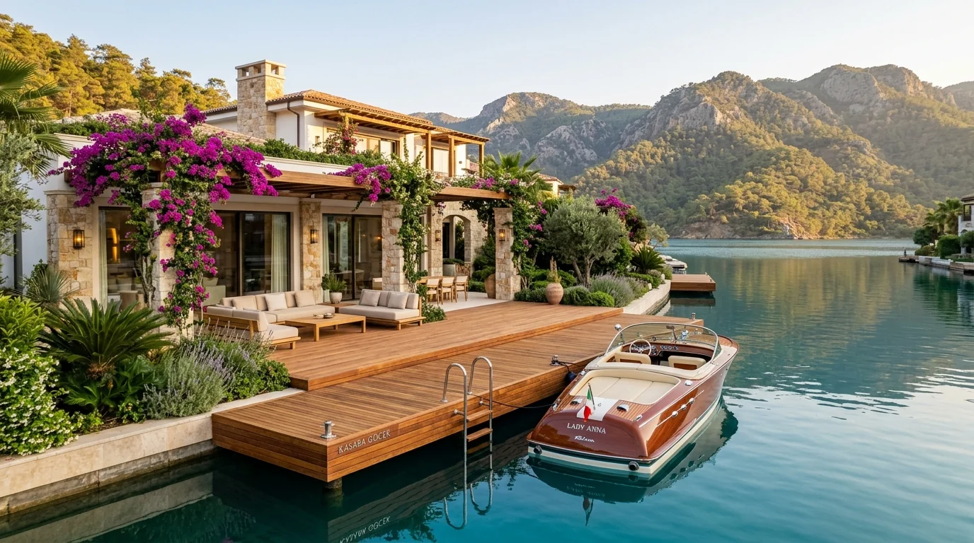 Göcek Portville Marina Villa — Lüks Mimari Tasarım ve İç Mimarlık Projeleri - Vie Mimarlık