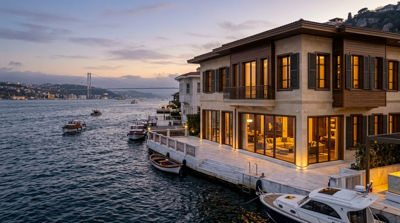 İstanbul Kandilli Yalı Köşkü Mimari Tasarımı
